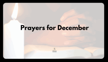 Prayers for December