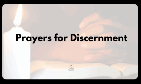 Prayers for Discernment