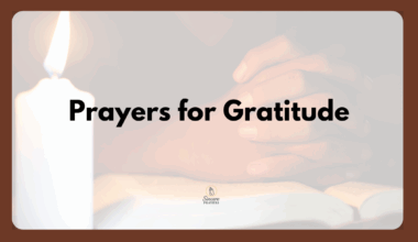 Prayers for Gratitude