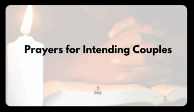 Prayers for Intending Couples