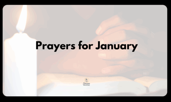 Prayers for January