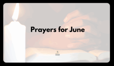 Prayers for June