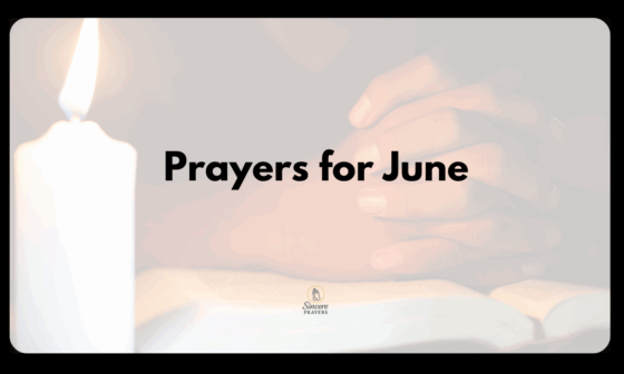 Prayers for June