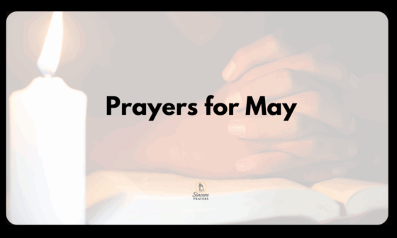 Prayers for May