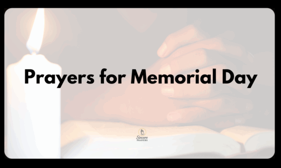 Prayers for Memorial Day