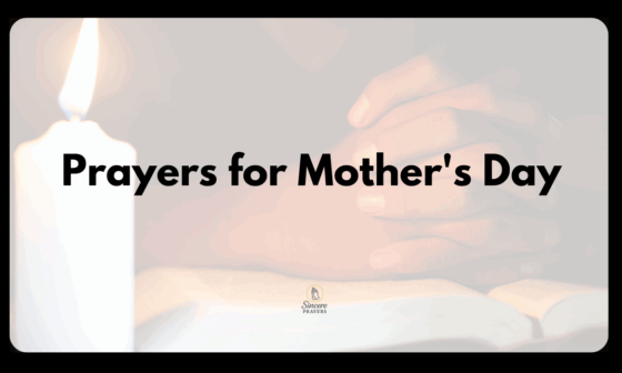Prayers for Mother's Day