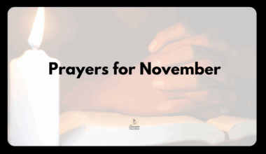 Prayers for November
