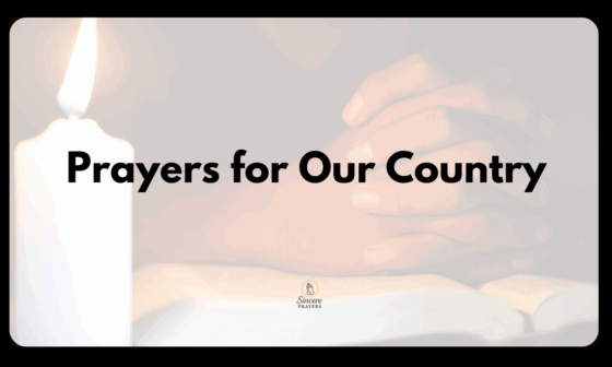 Prayers for Our Country