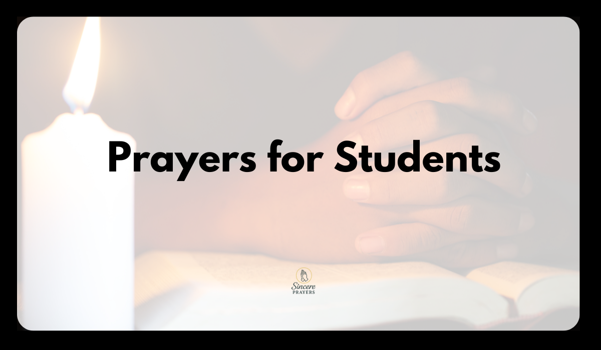 Prayers for Students