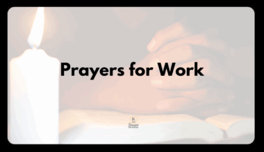 Prayers for Work