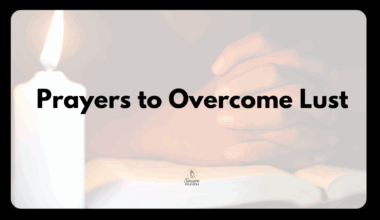 Prayers to Overcome Lust