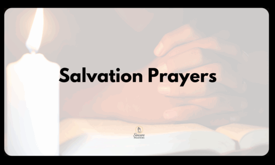 Salvation Prayers for Kids