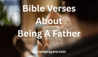 Bible Verses About Being A Father