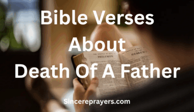 Bible Verses About Death Of A Father