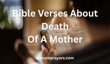 Bible Verses About Death Of A Mother