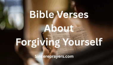 Bible Verses About Forgiving Yourself
