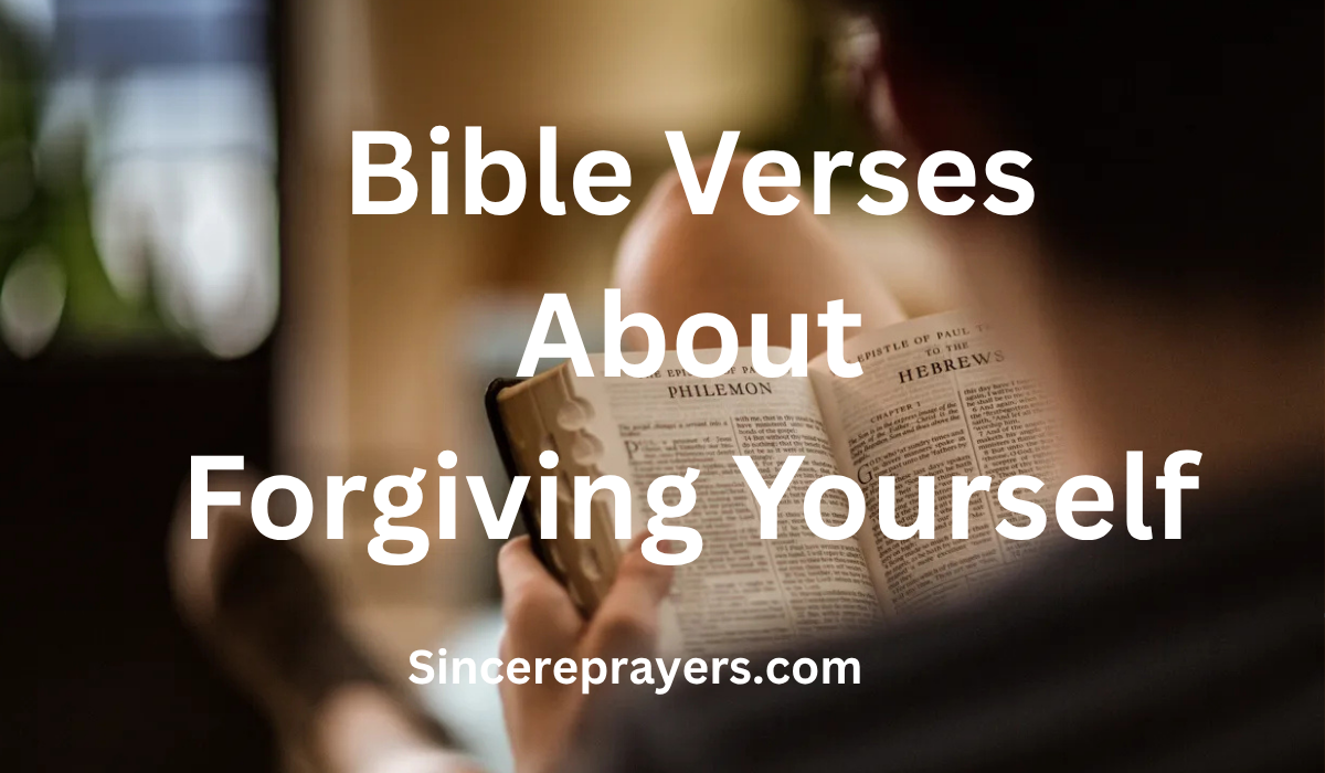 Bible Verses About Forgiving Yourself