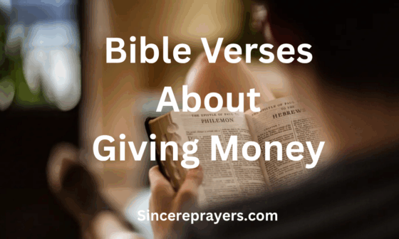 Bible Verses About Giving Money