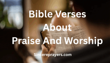 Bible Verses About Praise And Worship
