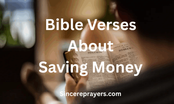 Bible Verses About Saving Money