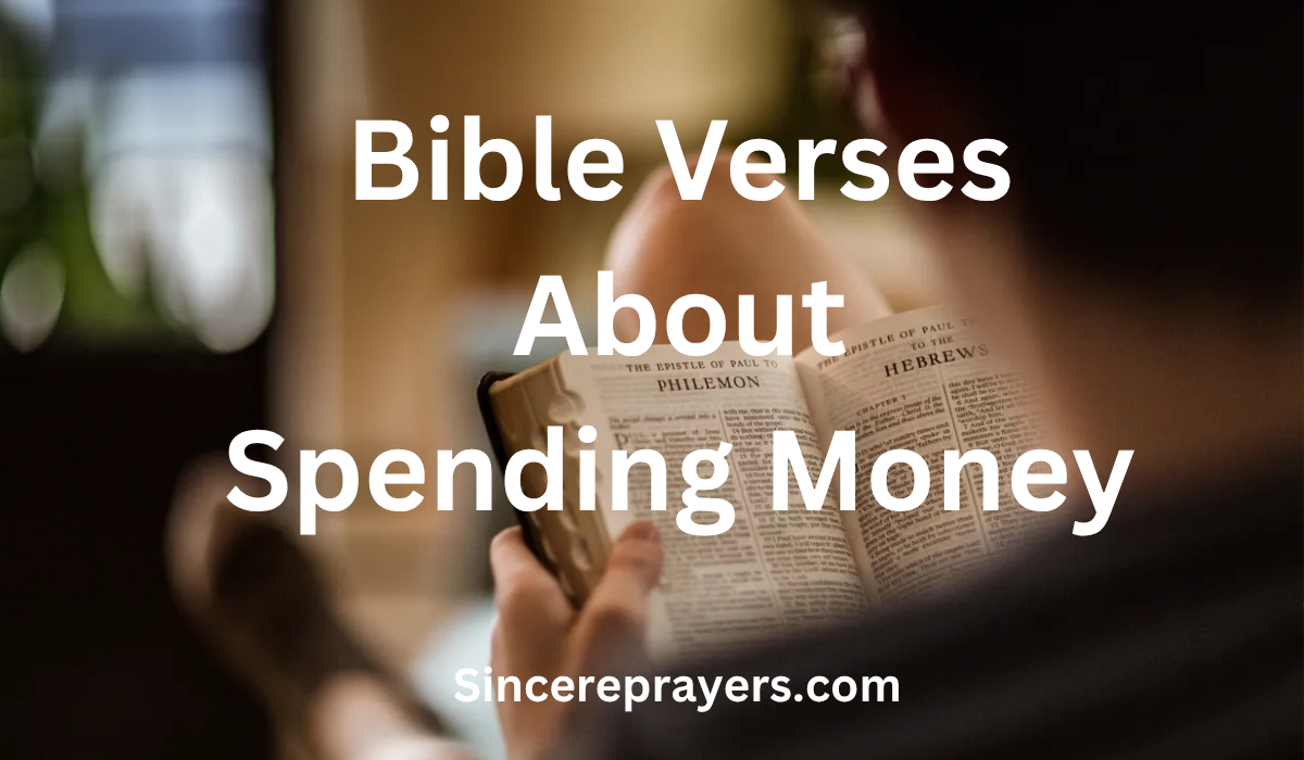 Bible Verses About Spending Money