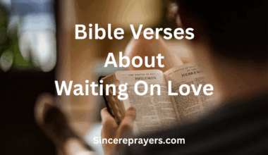 Bible Verses About Waiting On Love