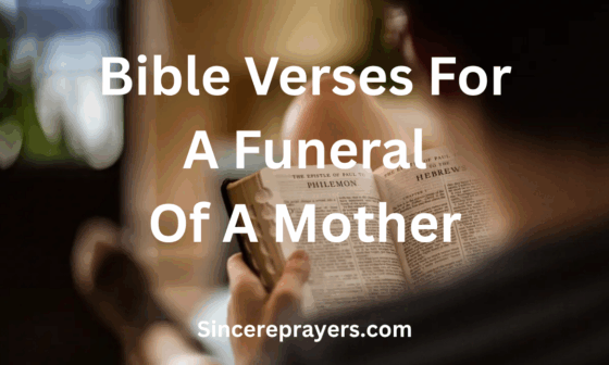 Bible Verses For A Funeral Of A Mother