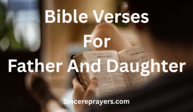 Bible Verses For Father And Daughter