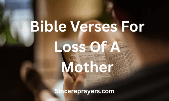 Bible Verses For Loss Of A Mother