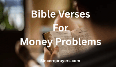 Bible Verses For Money Problems