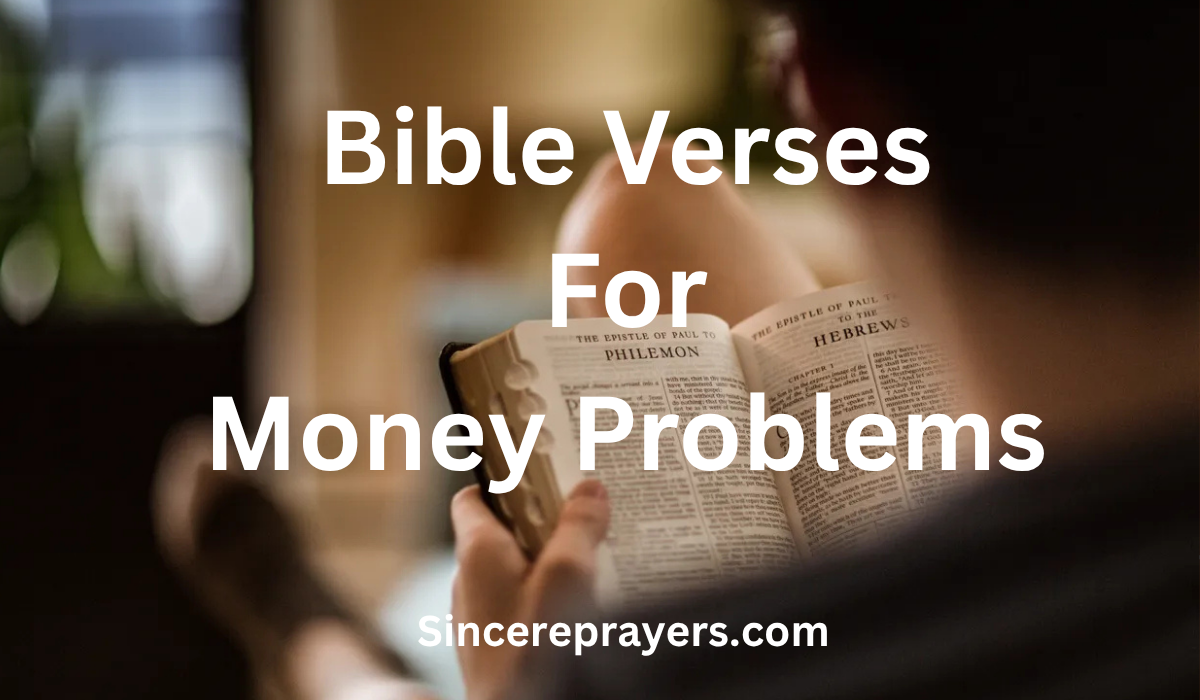  Bible Verses For Money Problems