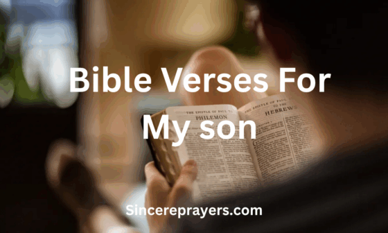 Bible Verses For My Son