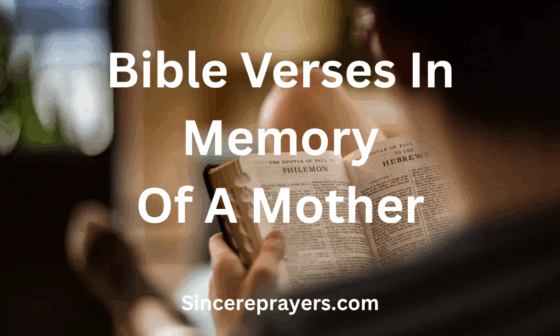 Bible Verses In Memory Of A Mother
