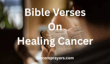 Bible Verses On Healing Cancer