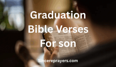 Graduation Bible Verses For Son