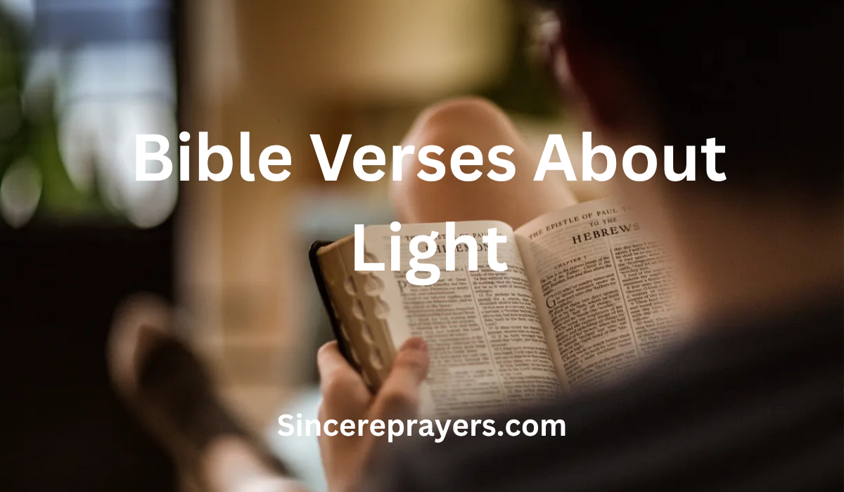 Bible Verses About Light
