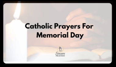 Catholic Prayers For Memorial Day