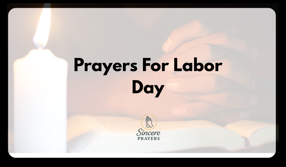 Prayers For Labor Day