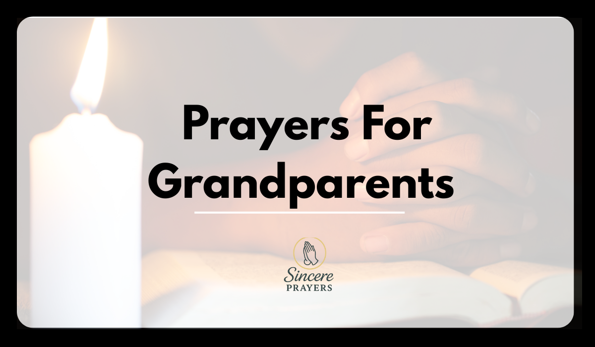 Prayers For Grandparents