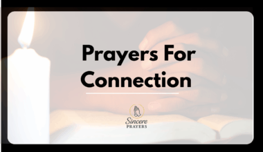 Prayers For Connection
