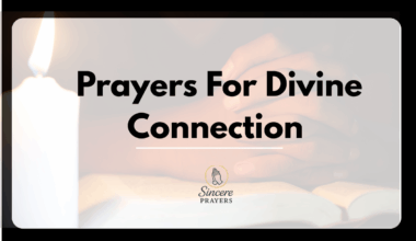 Prayers For Divine Connection