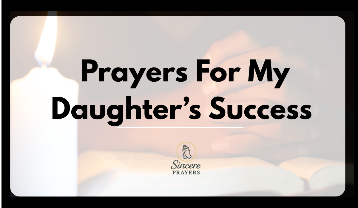 Prayers For My Daughter's Success