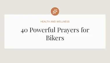 40 Powerful Prayers for Bikers