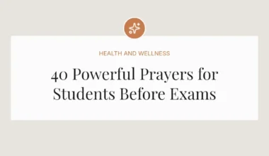 40 Powerful Prayers for Students Before Exams